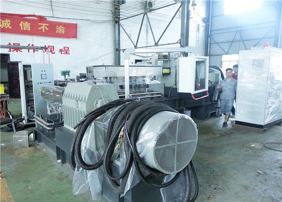 중국 작은 알모양으로 하기 체계를 가진 PVC 알갱이로 만드는 체계를 위한 600kg/hr 2단계 압출기 협력 업체